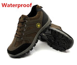 2018 New Men's Work Shoes Outdoor Sneakers Men Mesh Boots