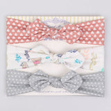 3Pcs/Set Cute Newborn Baby Headband For Girls Baby Bows Baby Turban Hair Band Accessories Ozdoby Do Wlosow Baby Haarband