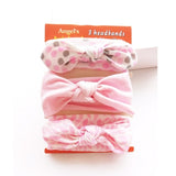 3Pcs/Set Cute Newborn Baby Headband For Girls Baby Bows Baby Turban Hair Band Accessories Ozdoby Do Wlosow Baby Haarband