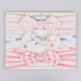 3Pcs/Set Cute Newborn Baby Headband For Girls Baby Bows Baby Turban Hair Band Accessories Ozdoby Do Wlosow Baby Haarband