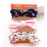 3Pcs/Set Cute Newborn Baby Headband For Girls Baby Bows Baby Turban Hair Band Accessories Ozdoby Do Wlosow Baby Haarband