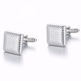 Classical Cuff links Silver-Color
