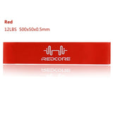 6 Level Yoga Resistance Bands Workout Training Pilates Rubber Loops 0.35mm-1.3mm Sport Elastic Bands for Fitness Body Building