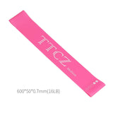 60cm Resistance Bands Upgraded 24 Inch Fitness Band Elastic Rubber 0.5mm-1.3mm for Yoga Pilates Sport Training Workout Exercise