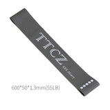 60cm Resistance Bands Upgraded 24 Inch Fitness Band Elastic Rubber 0.5mm-1.3mm for Yoga Pilates Sport Training Workout Exercise