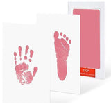 Baby Clean Inkless Touch Ink Pad Toddler Safe Non-Toxic Footprint Handprint Ink Pads Baby Imprint Smart Mom Baby Items Souvenir