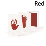 Baby Clean Inkless Touch Ink Pad Toddler Safe Non-Toxic Footprint Handprint Ink Pads Baby Imprint Smart Mom Baby Items Souvenir