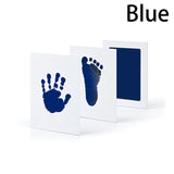 Baby Clean Inkless Touch Ink Pad Toddler Safe Non-Toxic Footprint Handprint Ink Pads Baby Imprint Smart Mom Baby Items Souvenir