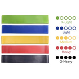 Customized Elastic Fitness Bands Crossfit Sport Yoga Fitness Gum Rubber Expander Pilates Resistance Bands Gym Training Equipment