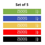 Customized Elastic Fitness Bands Crossfit Sport Yoga Fitness Gum Rubber Expander Pilates Resistance Bands Gym Training Equipment