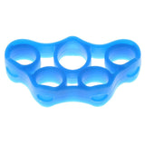 Finger Hand Grip Silicone Ring Gripper Strengthener Exerciser Trainer Resistance Band Fitness Expander Stretcher 3 Levels