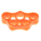 Finger Hand Grip Silicone Ring Gripper Strengthener Exerciser Trainer Resistance Band Fitness Expander Stretcher 3 Levels