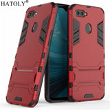 Armor Case OPPO AX7 Case Shockproof Robot Silicone Rubber Hard Back Phone Cover