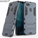 Armor Case OPPO AX7 Case Shockproof Robot Silicone Rubber Hard Back Phone Cover