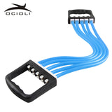 Indoor Sport Chest Expander Puller Workout Exercise Fitness Crossfit Training Resistance Cable Rope Tube Yoga 5 Resistance Bands