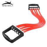 Indoor Sport Chest Expander Puller Workout Exercise Fitness Crossfit Training Resistance Cable Rope Tube Yoga 5 Resistance Bands