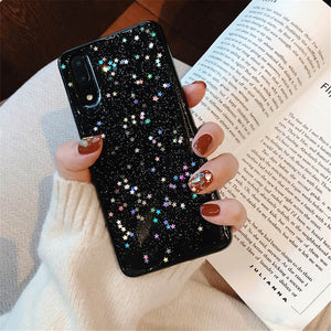 Luxury Clear Glitter Star Case For Huawei P10 Plus P20 P30 Pro Honor 9 10 Lite V10 V20 Mate 20 Nova 2S 3i 3 P Smart 2019 Cover 9