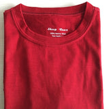 Middle Weight 180GSM Mens 100% Merino Wool T Shirt Short Sleeve, Mens Merino Wool Short Sleeve Baselayer, 5 Colors, American Fit