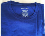 Middle Weight 180GSM Mens 100% Merino Wool T Shirt Short Sleeve, Mens Merino Wool Short Sleeve Baselayer, 5 Colors, American Fit
