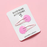 NEW Kids Hair Accessories Headwear 2-6Pcs/Set Flamingo Pineapple Fruit Hairpins Cartoon Mermaid Horse Rainbow Hair Clip for Girl