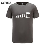 Evolution Auto Mechanic Car T-Shirt Tops Funny Gift T Shirt Cotton tee shirt fashion tshirts Men