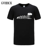 Evolution Auto Mechanic Car T-Shirt Tops Funny Gift T Shirt Cotton tee shirt fashion tshirts Men