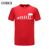 Evolution Auto Mechanic Car T-Shirt Tops Funny Gift T Shirt Cotton tee shirt fashion tshirts Men