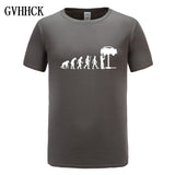 Evolution Auto Mechanic Car T-Shirt Tops Funny Gift T Shirt Cotton tee shirt fashion tshirts Men
