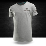 New summer toyota LEXUS T-shirt men and women work short sleeve T shirt