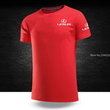 New summer toyota LEXUS T-shirt men and women work short sleeve T shirt