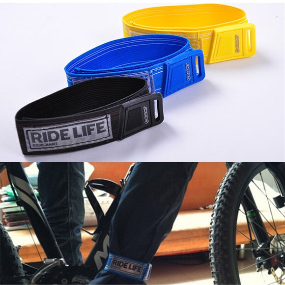 Night Safety Running Bicycle Cycling Safety Reflective Leg Pants Band Clip Strap Bicycle Strap Gaiter Bandageive Tape