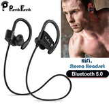 PunnkFunnk Active Noise Cancelling Sports Bluetooth 5.0 Earphone/Wireless Headset