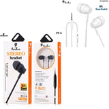 Metal wired Earphone bass stereo headset for iPhone Samsung xiaomi Headset