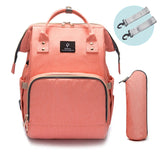 Diaper Bag With USB Interface Large Capacity Baby Bag For Stroller Waterproof Backpack Nursing Bag For Baby Care Handbag