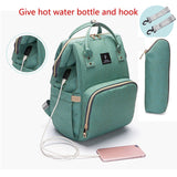 Diaper Bag With USB Interface Large Capacity Baby Bag For Stroller Waterproof Backpack Nursing Bag For Baby Care Handbag