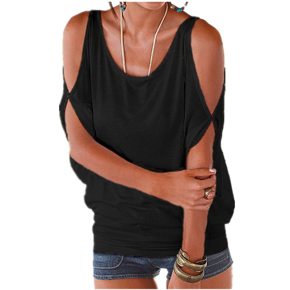 Women Blouses 2019 Summer Casual Sexy Off Shoulder Blouse Shirt