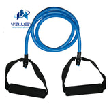 Yoga Pull Rope Fitness Resistance Bands Exercise Tubes Practical Training Elastic Band Rope Yoga Workout Cordages 1PC