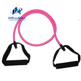Yoga Pull Rope Fitness Resistance Bands Exercise Tubes Practical Training Elastic Band Rope Yoga Workout Cordages 1PC