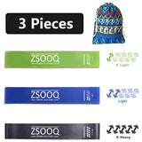 ZSOOQ Bands For Fitness Equipment Yoga Resistance Latex Rubber Pull Loop Band Sports Exercise Training Workout Expander