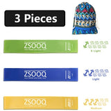 ZSOOQ Bands For Fitness Equipment Yoga Resistance Latex Rubber Pull Loop Band Sports Exercise Training Workout Expander
