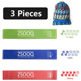 ZSOOQ Bands For Fitness Equipment Yoga Resistance Latex Rubber Pull Loop Band Sports Exercise Training Workout Expander