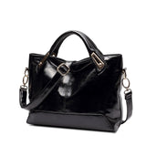 Women Oil Wax Leather Designer Handbags High Quality Shoulder Bags Ladies Handbags Fashion brand PU leather women bags WLHB1398
