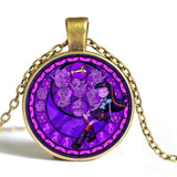 Hot! Unicorn Necklace. Horse Necklace, Animal Pendant Necklace, Glass Cabochon Necklace, Art Pendant Jewelry, Handmade.