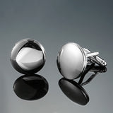 Novelty fashion shirt cufflink for mens gift Brand cuff button red blue Crystal cuff link High Quality Suit accessories Jewelry