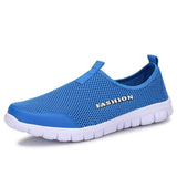 Sneakers Men's Summer Shoes 2019 New Plus Size 35-46 Comfortable Men Casual Shoes Mesh Breathable Loafers Flats Shoes Footwear