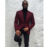 Hot Sale Custom Groom Tuxedos Formal Wear Wedding Suits Groomsman/Bridegroom Best Man Wholesale ( Jacket+Pants+Vest ) Fit Suit