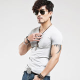 Men Fashion Tshirts Fitness Casual