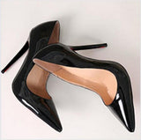 Thin heels pointed toe spring and autumn Pumps new nude color pointed women's shoes are sexy and high heels