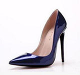 Thin heels pointed toe spring and autumn Pumps new nude color pointed women's shoes are sexy and high heels
