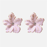 Ztech Fashion Orange Pink Resin Tassel Drop Earrings For Women Girls Za Wedding Jewelry 32 Designs Dangle Statement Earrings